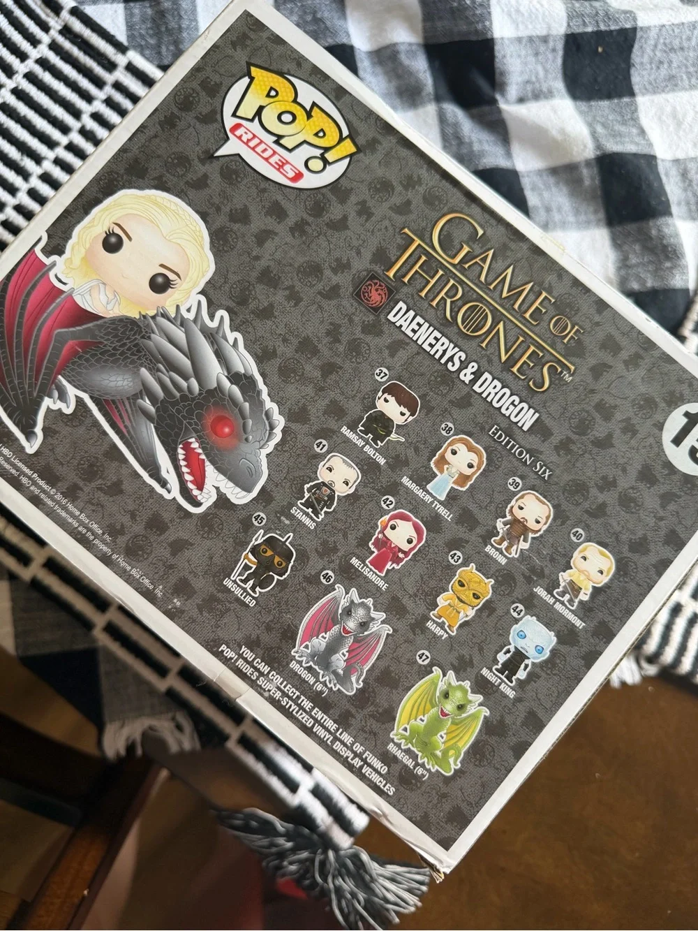 Funko Gray & White Pop! Rides Boxed Figure Display - Picture 5 of 5